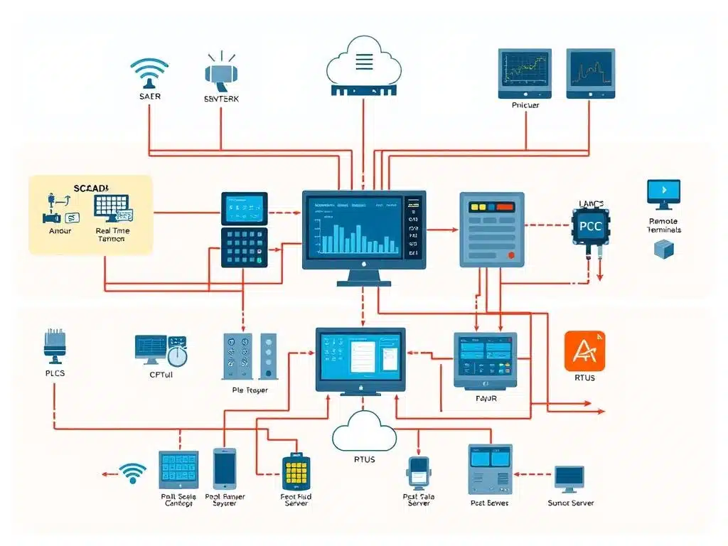 scada systems diagram