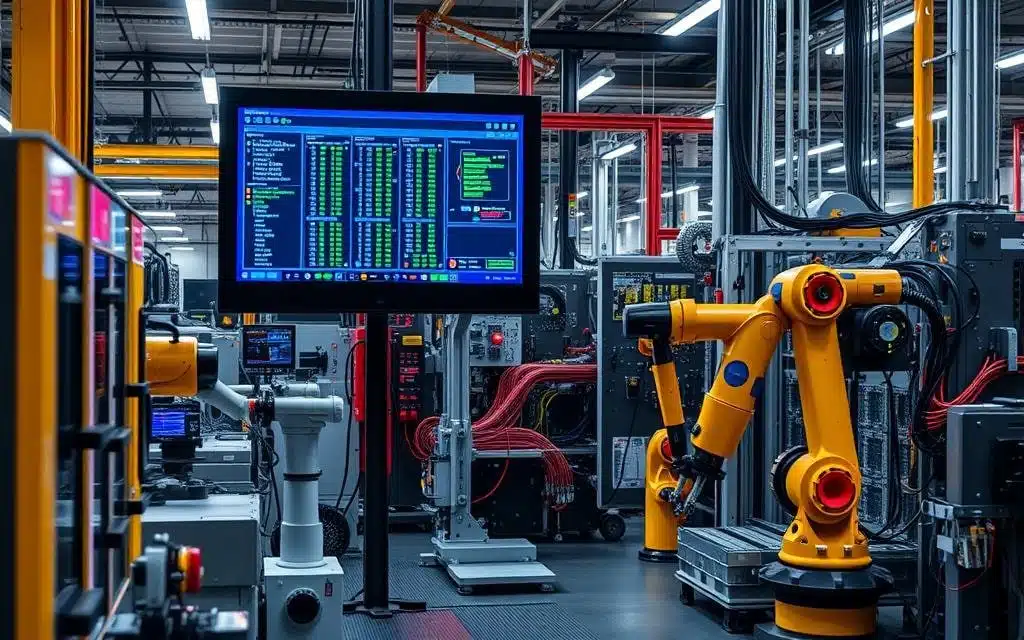 PLC programming in factory automation