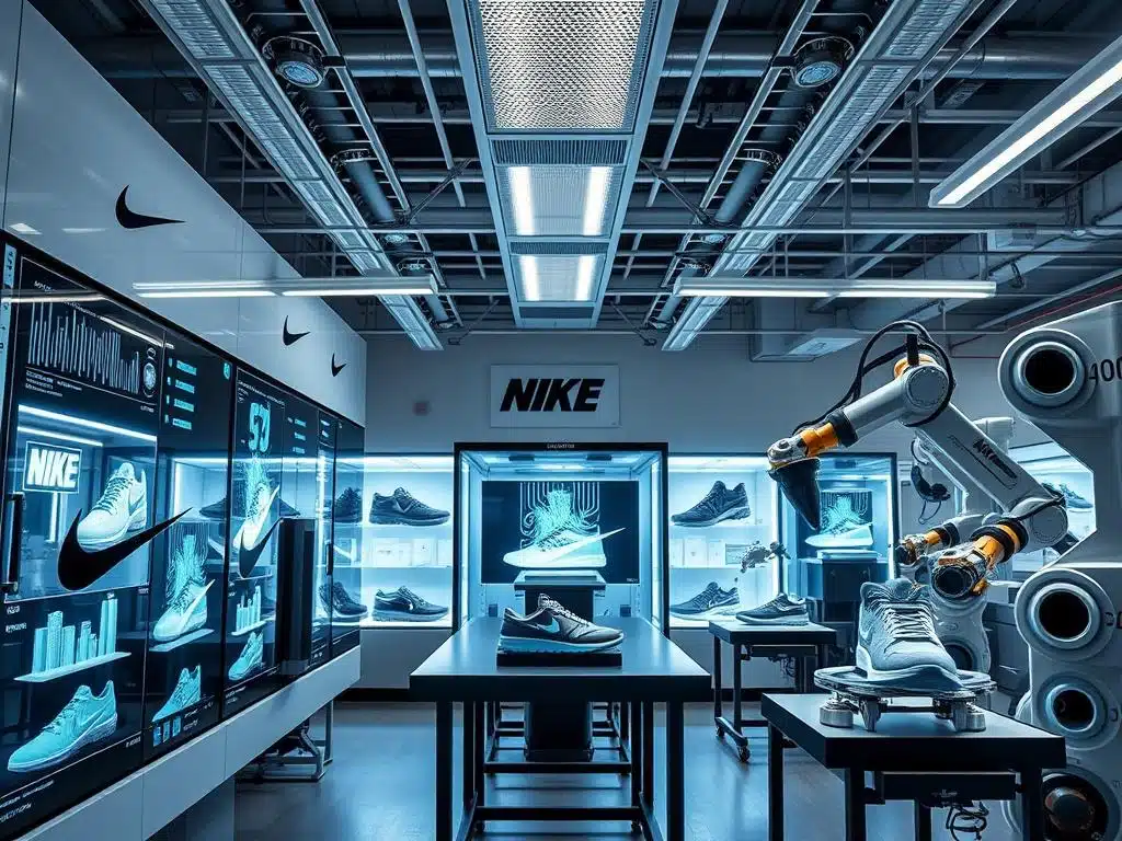 Nike's advanced technologies in product development