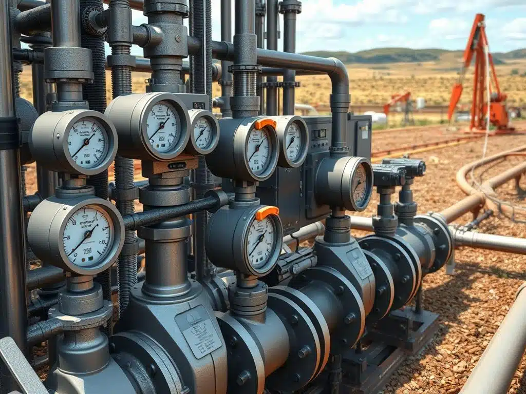 flow meters in wellhead automation