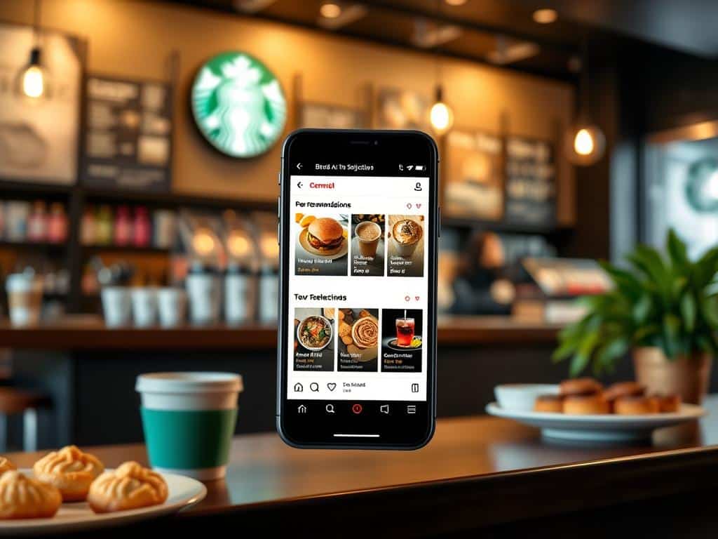 personalized offerings on Starbucks app